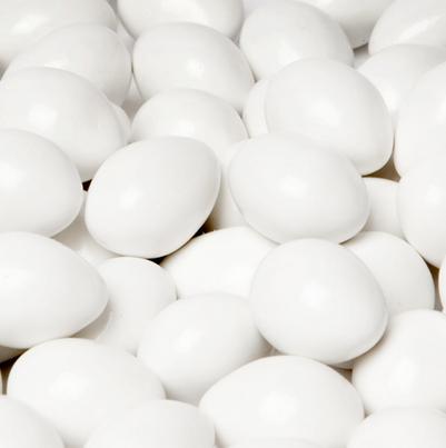 Jordan Almonds - White-Manufacturer-Half Nuts