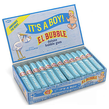 It's a Boy Bubblegum Cigars - Box-Manufacturer-Half Nuts