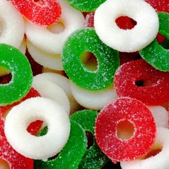 Christmas Gummi Wreaths-Manufacturer-Half Nuts