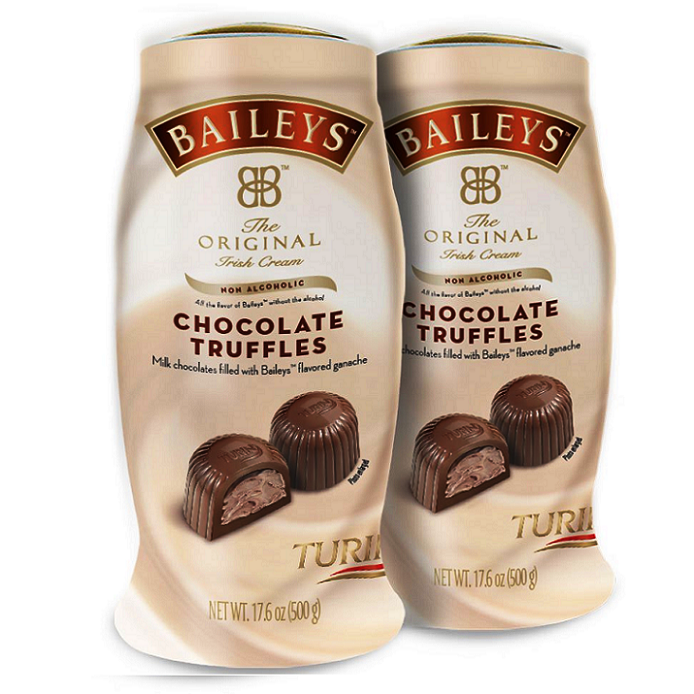 BAILEYS Original Irish Cream Chocolate Truffles-Half Nuts-Half Nuts