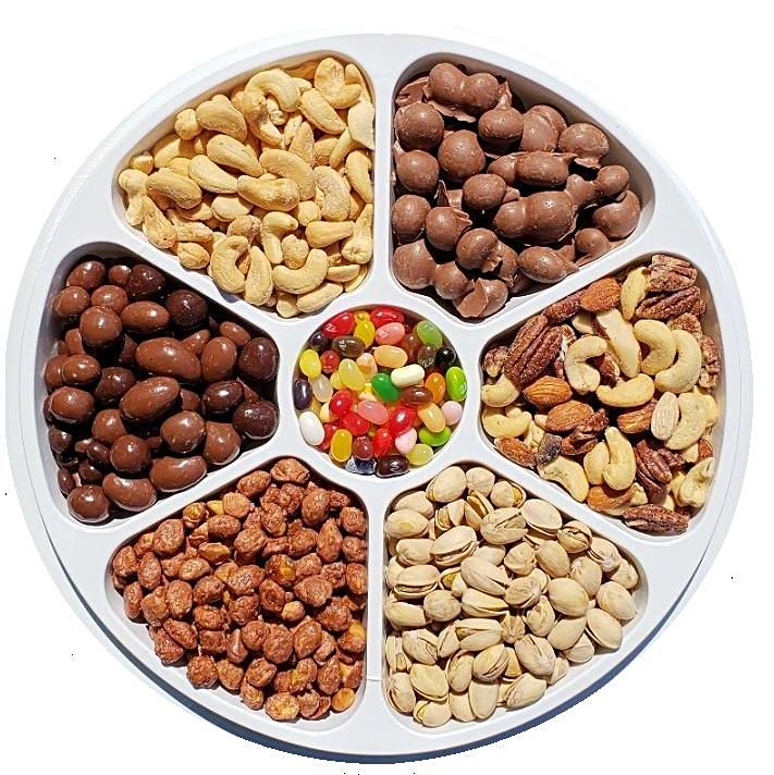 Our Bestseller's Party Tray-Half Nuts-Half Nuts