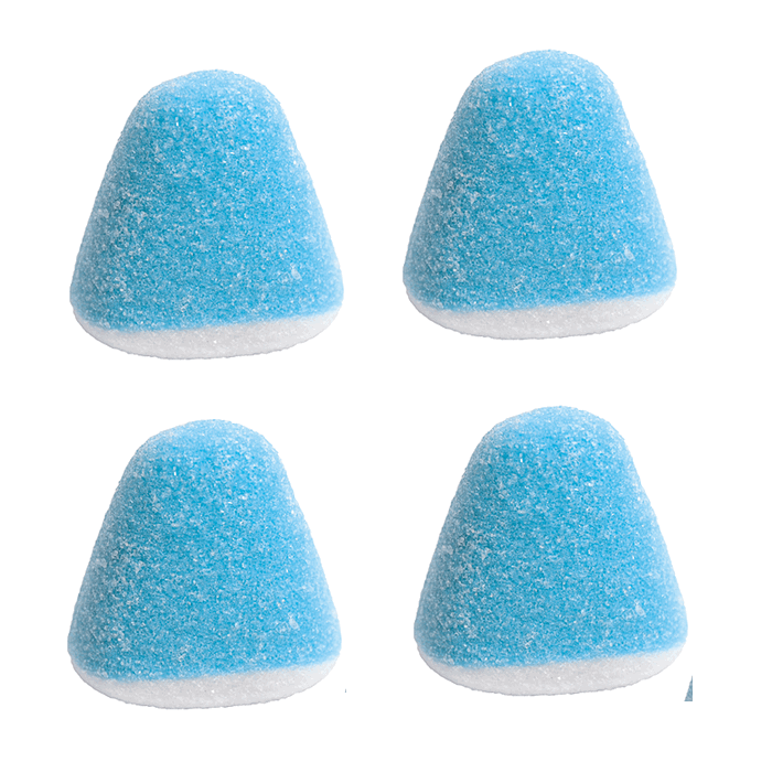 Vidal Gummi Drops - Blue Raspberry-Half Nuts-Half Nuts