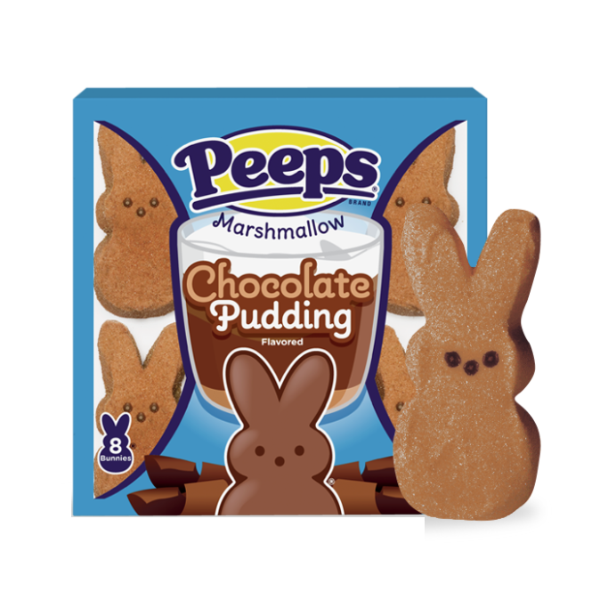 Peeps - Chocolate Pudding-Half Nuts-Half Nuts