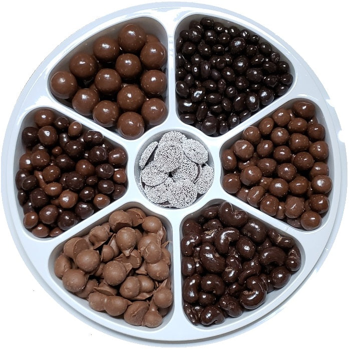 Chocolate Lover's Party Tray-Half Nuts-Half Nuts