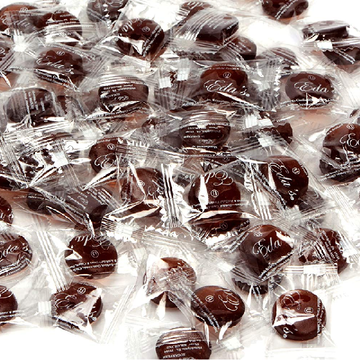 Eda's Sugar Free Candy - Chocolate-Manufacturer-Half Nuts