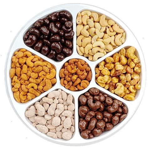 Crazy About Cashews Party Tray-Half Nuts-Half Nuts
