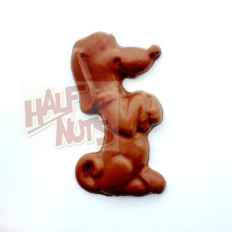 Sayklly Milk Chocolate Dog-Half Nuts-Half Nuts