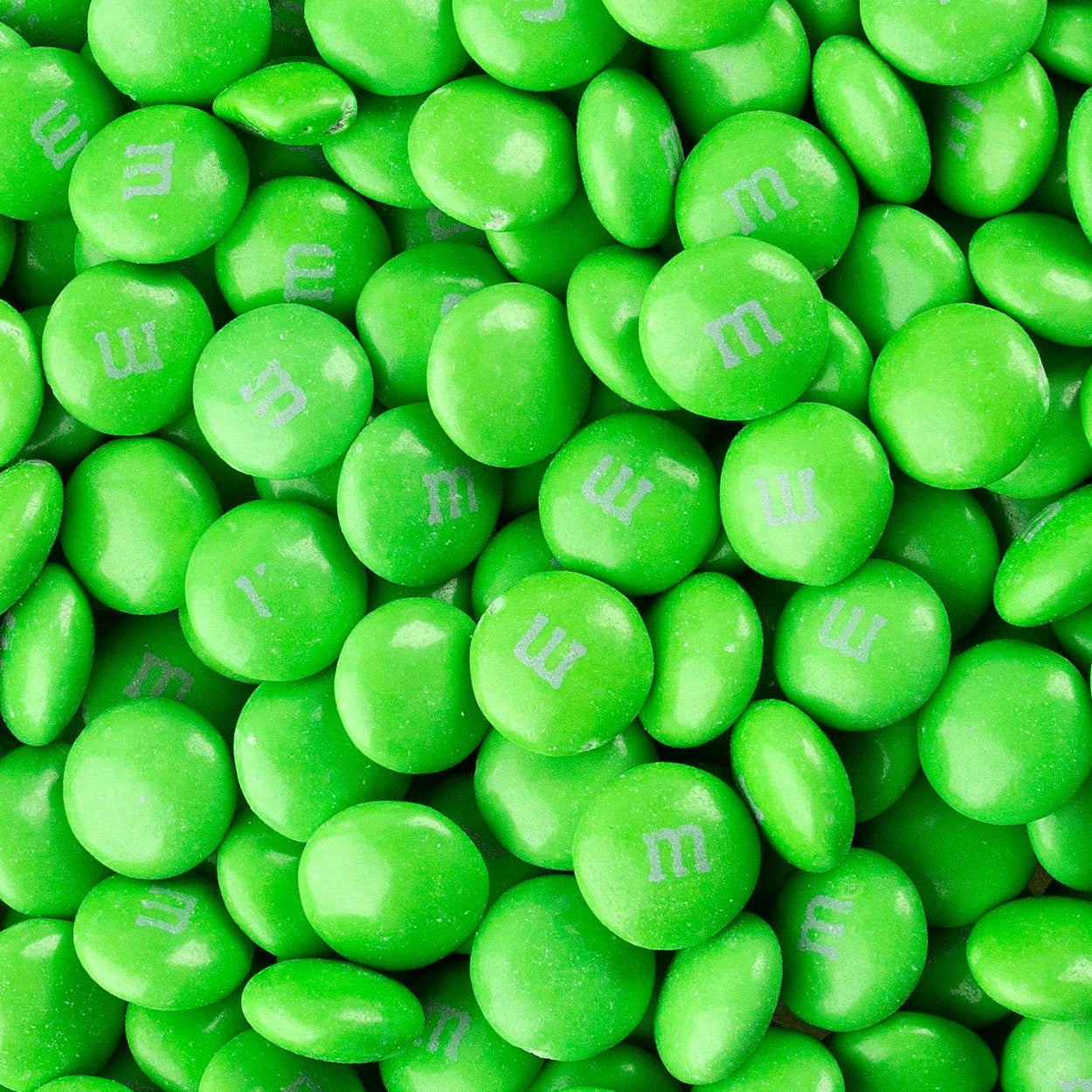 Dark Green M&M's Chocolate Candy - 1 lb Bag