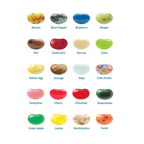 How Does Jelly Belly Create Its Weird Flavors?  Jelly belly flavors, Harry  potter jelly beans, Every flavor beans