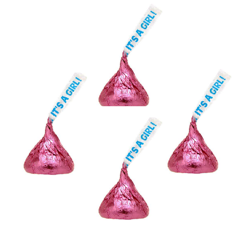 Hershey Kisses It's a Girl-Half Nuts-Half Nuts