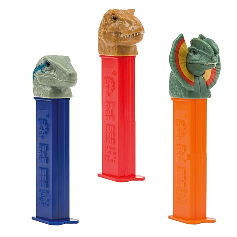 PEZ - Jurassic World-Half Nuts-Dilophosaurus-Half Nuts