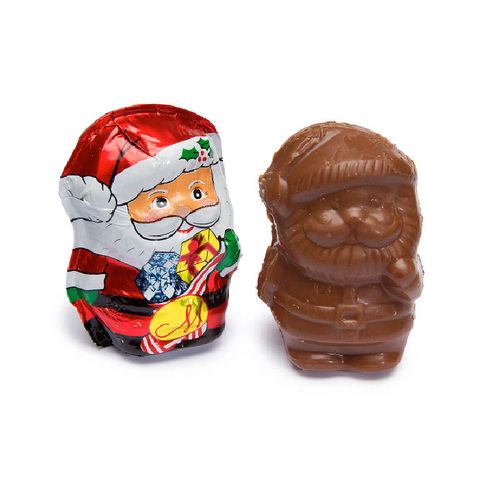 Madelaine Semi Solid Milk Santa-Half Nuts-Half Nuts
