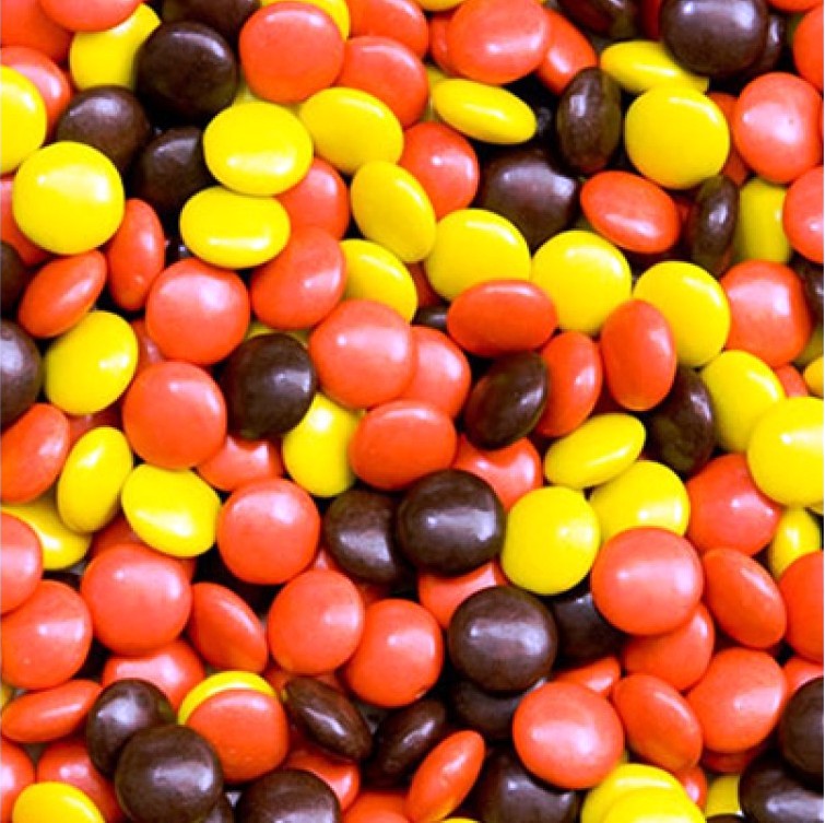 Reese's Peanut Butter Pieces-Half Nuts-Half Nuts