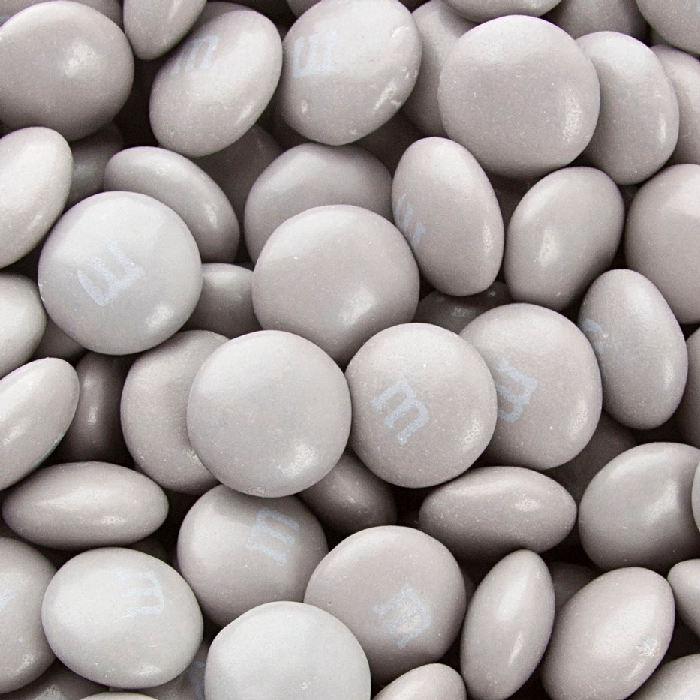 White M&M's – Half Nuts