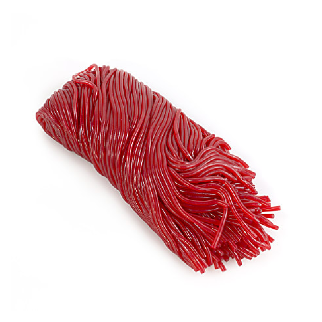 Licorice Laces - Strawberry-Manufacturer-Half Nuts