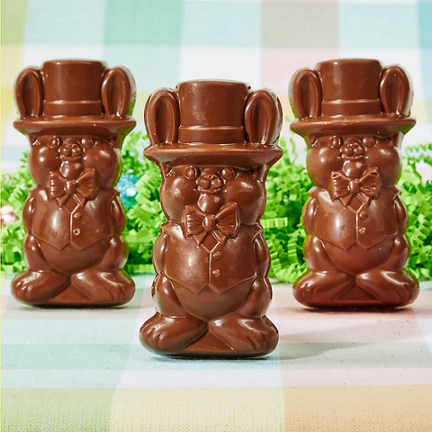 Gertrude Hawk Tophat Peanut Butter Bunny-Half Nuts-Half Nuts