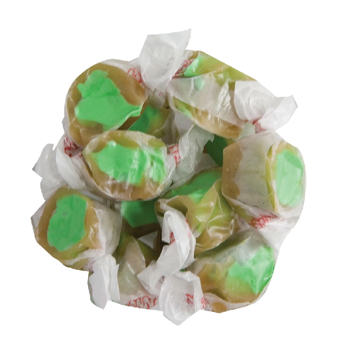 Taffy Town Caramel Apple Salt Water Taffy-Half Nuts-Half Nuts