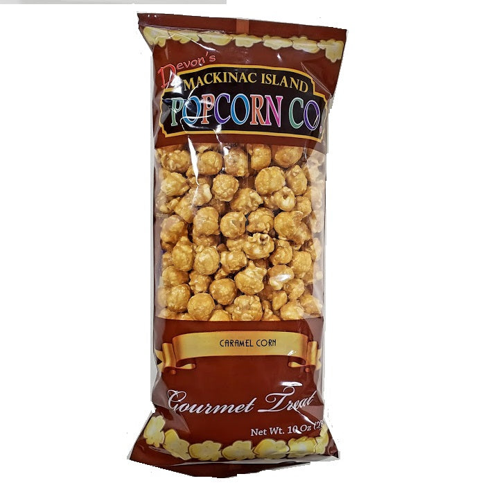 Mackinac Island Popcorn Company - Caramel Corn-Half Nuts-Half Nuts