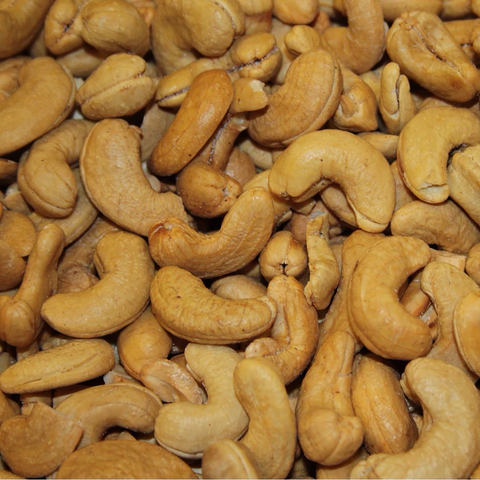 Jumbo Cashews - Roasted, Unsalted-Manufacturer-Half Nuts