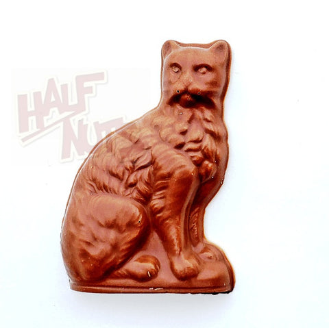 Sayklly Milk Chocolate Cat-Half Nuts-Half Nuts