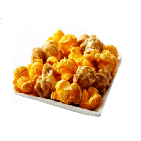 Caramel Cheddar Cheese Mixed Popcorn-Half Nuts-Half Nuts
