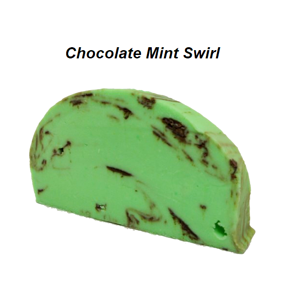 Devon's Mackinac Island Fudge - Chocolate Mint Swirl-Half Nuts-Half Nuts
