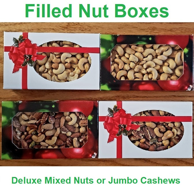 Deluxe Mixed Nuts Christmas Box - Half Nuts