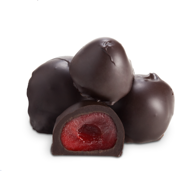 Dark Chocolate Covered Cherries-Manufacturer-Half Nuts