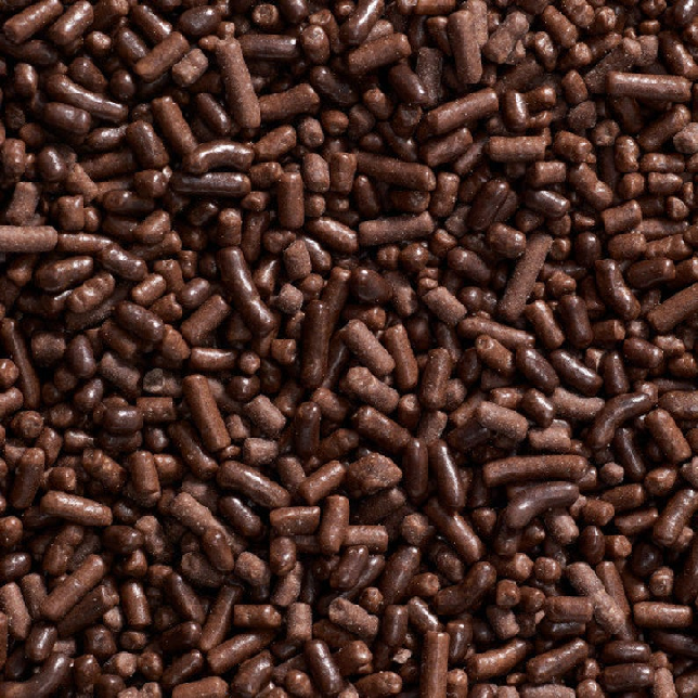 Dark Chocolate Jimmies-Half Nuts-Half Nuts