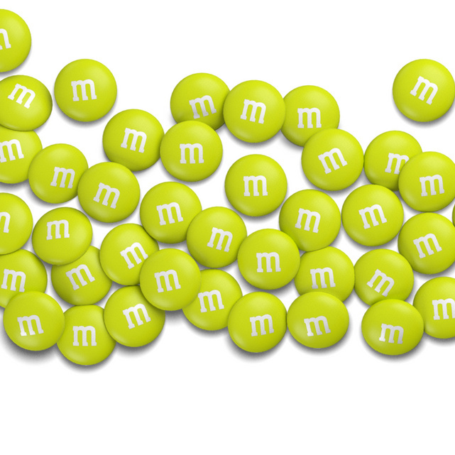 M&M's - Electric Green – Half Nuts