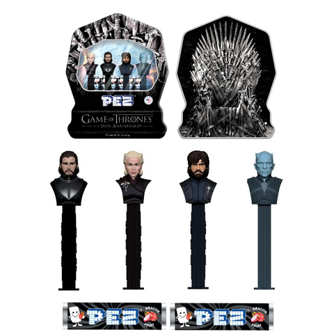 PEZ- Game of Thrones Gift Tin-Half Nuts-Half Nuts
