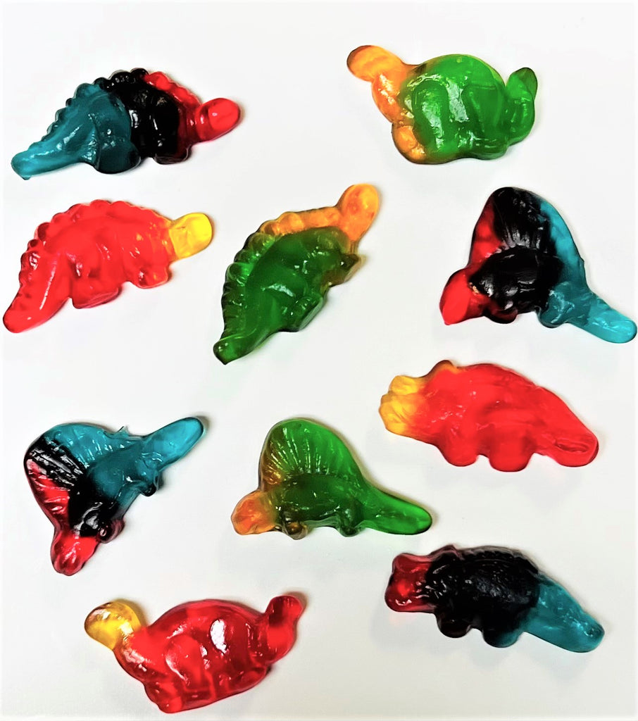 Gummi Dinosaurs-Manufacturer-Half Nuts