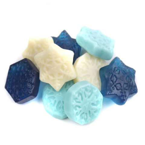 Gummi Snowflakes-Half Nuts-Half Nuts