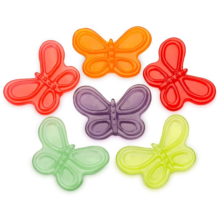 Gummi Butterflies-Half Nuts-Half Nuts
