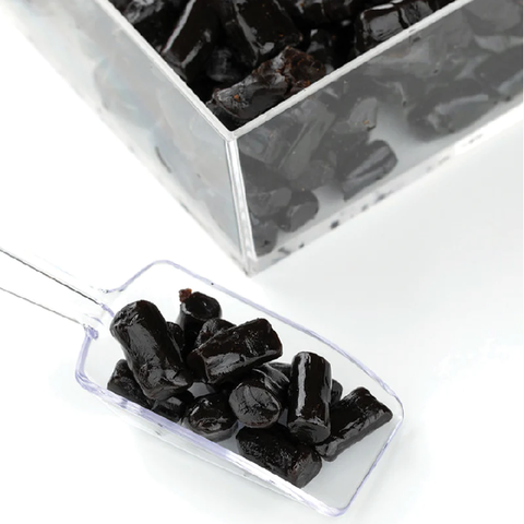 Imported Soft Black Licorice Logs-Manufacturer-Half Nuts