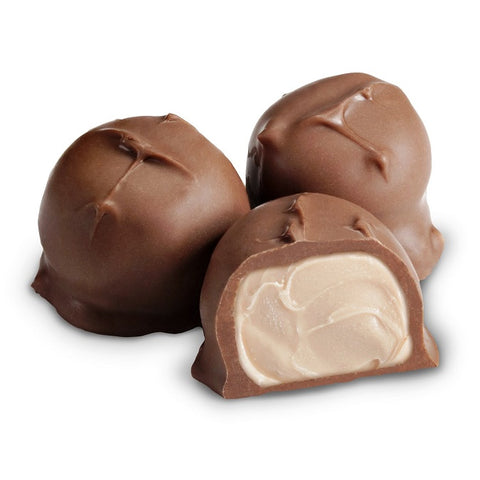 Milk Chocolate Maple Creams-Half Nuts-Half Nuts