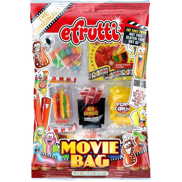Efrutti Gummi Movie Bag-Efrutti-Half Nuts