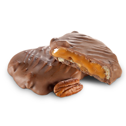 Milk Chocolate Pecan Turtles-Manufacturer-Half Nuts
