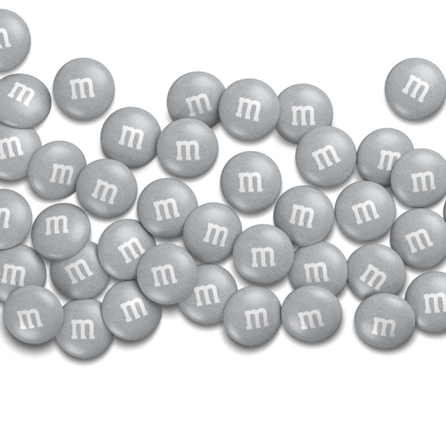 M&Ms - Shimmer Platinum – Half Nuts