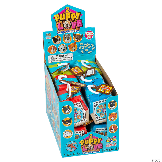 Puppy Love Candy and Surprise-Half Nuts-Half Nuts