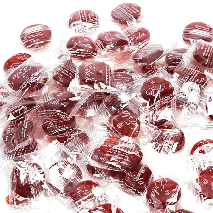 Eda's Sugar Free Candy - Raspberry-Manufacturer-Half Nuts