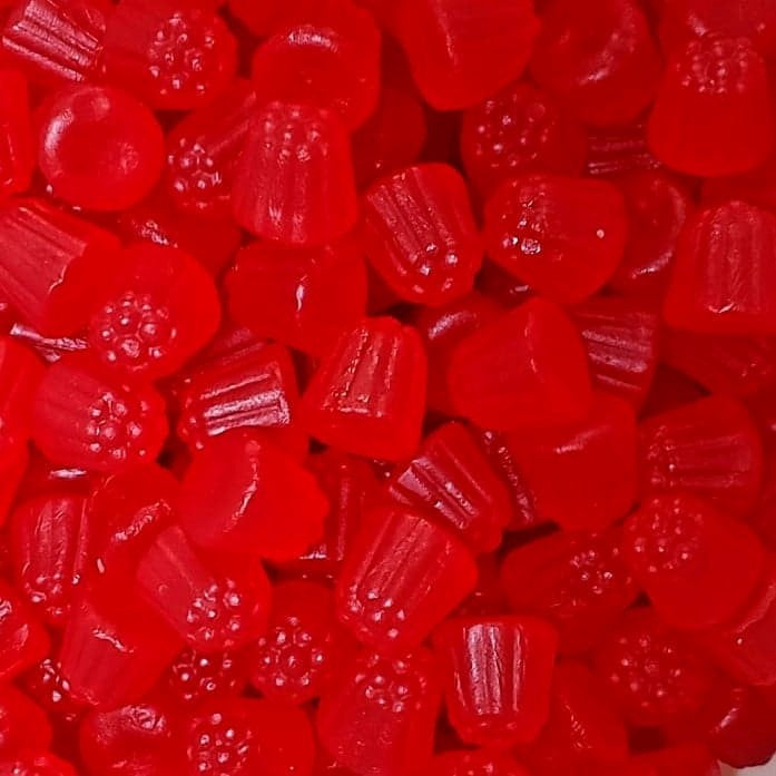 Swedish Style Gummi Red Berries – Half Nuts