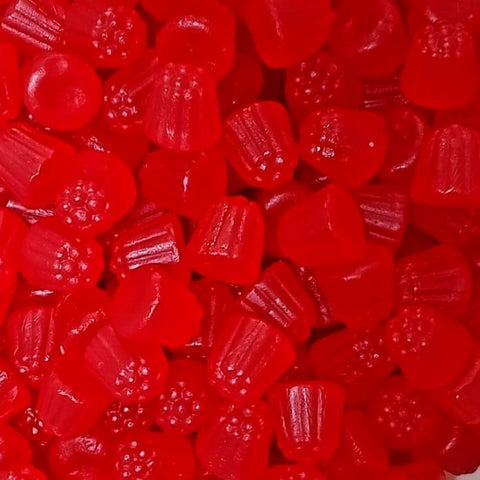 Swedish Style Gummi Red Berries-Half Nuts-Half Nuts