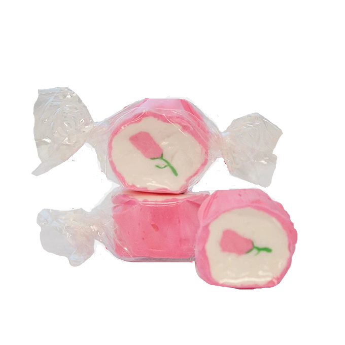 Taffy Town Cherry Rose Taffy-Half Nuts-Half Nuts