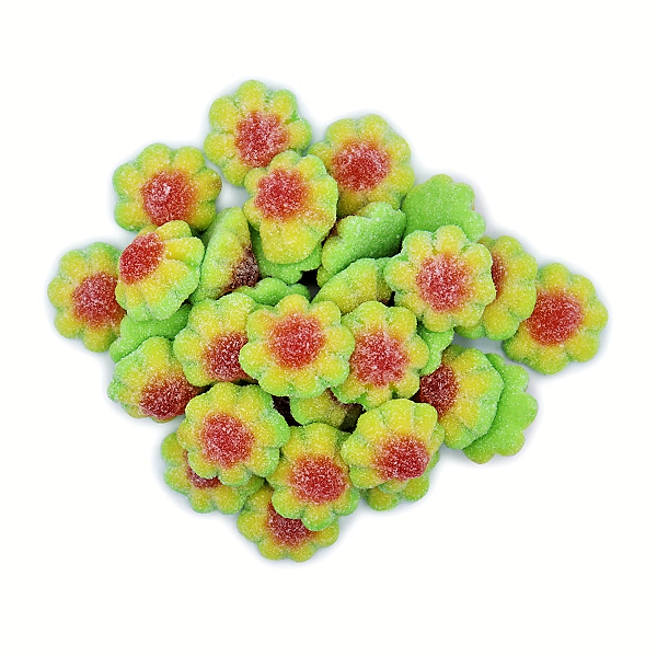 Gummi Sour Flowers-Half Nuts-Half Nuts