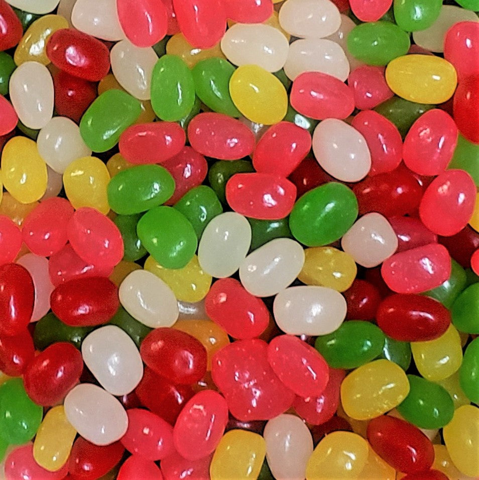 Jelly Beans- Mini Spiced Pectin Beans-Half Nuts-Half Nuts