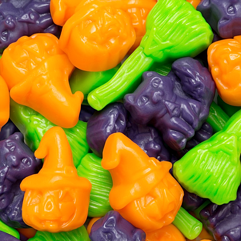 Spooktacular Gummi Mix-Half Nuts-Half Nuts