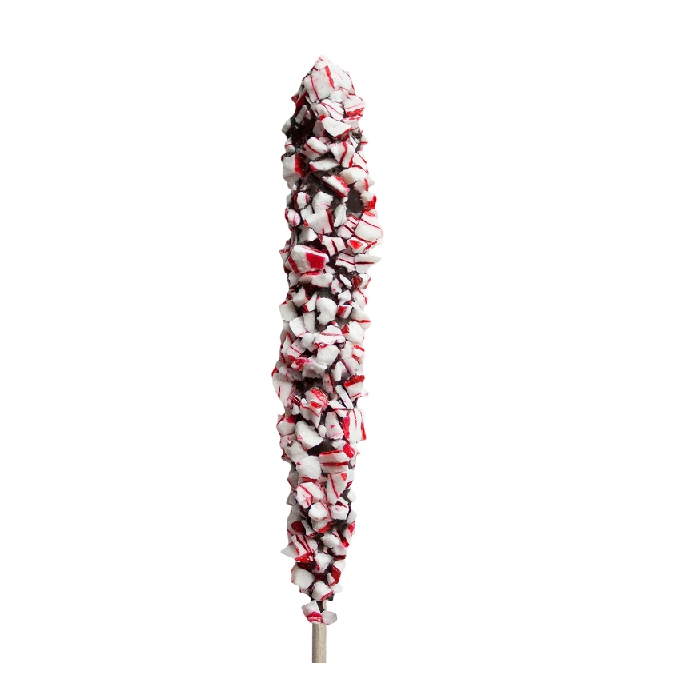 Melville Gourmet Dark Chocolate Peppermint Stirrer – Half Nuts