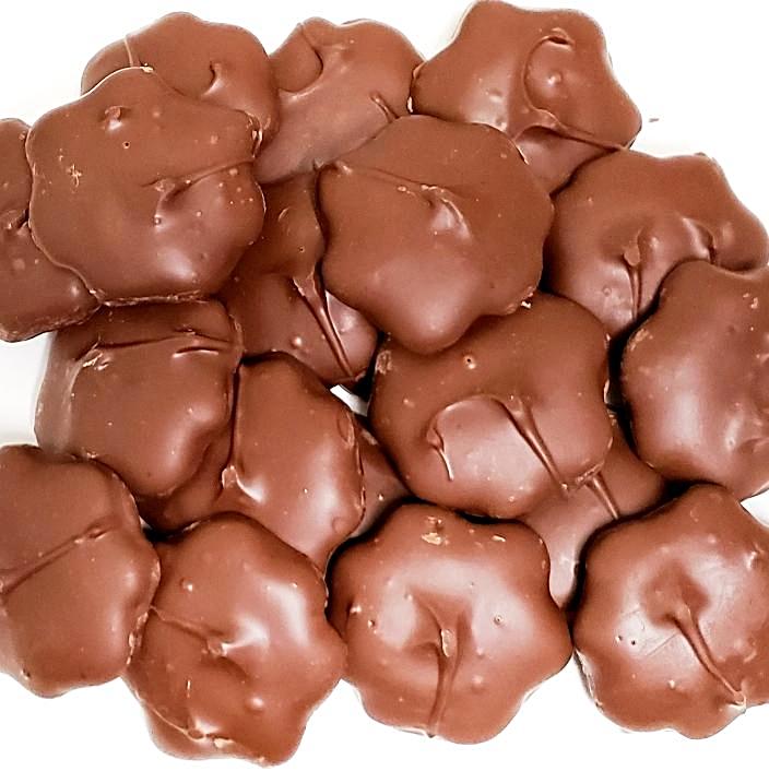 Sugar Free Milk Chocolate Cashew Turtles-Manufacturer-Half Nuts