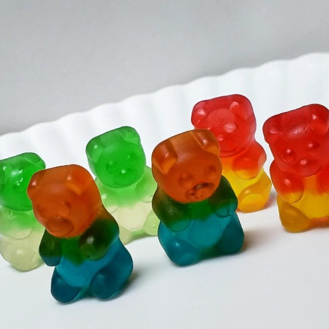 Jumbo Gummi Teddy Bears-Half Nuts-Half Nuts